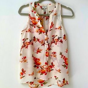 Joie Aruna Sleeveless Silk Top